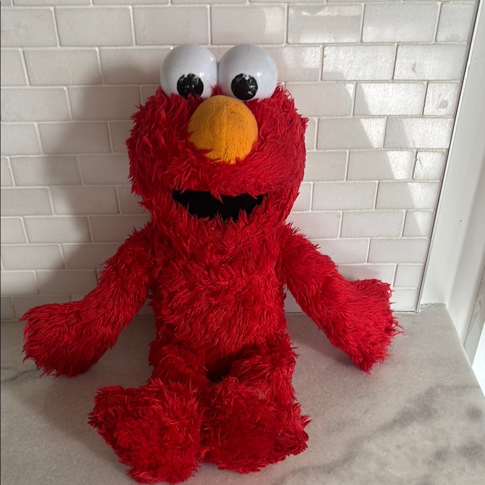 Red Plush Elmo toy
